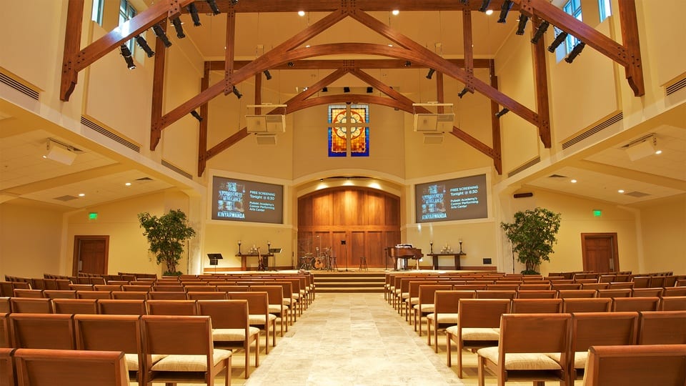 LEDS can make Church Lighting Shine