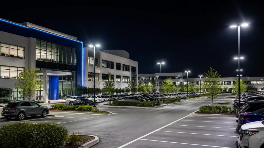 Parking Lot WordPress - Victory Lights Inc